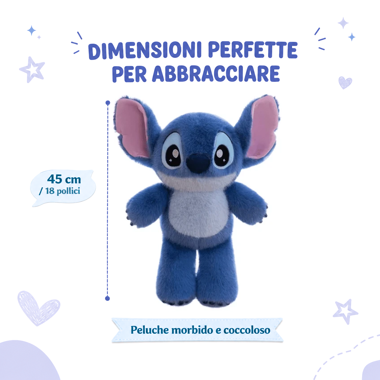 Stitch Running Plushie