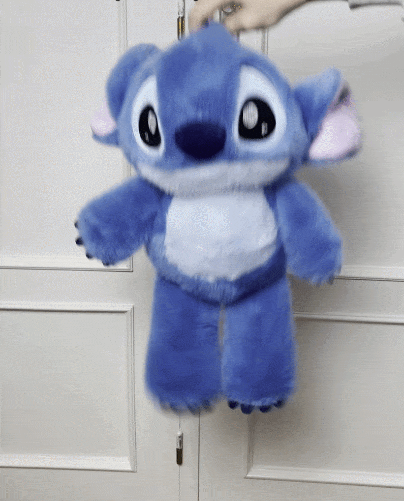 Stitch Running Plushie